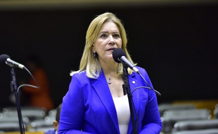Deputada Lêda Borges recomendou a aprovação da proposta - (Foto: Zeca Ribeiro/Câmara dos Deputados)